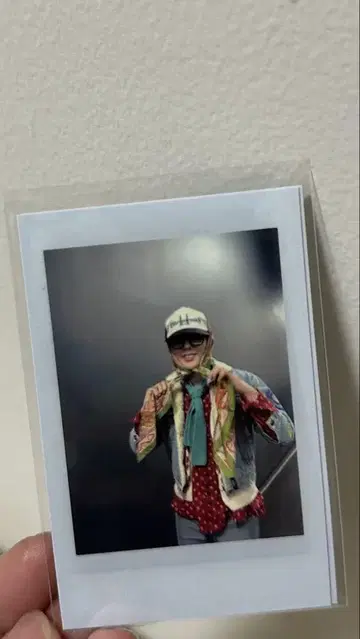 GDragon 폴라로이드 아이돌 사진