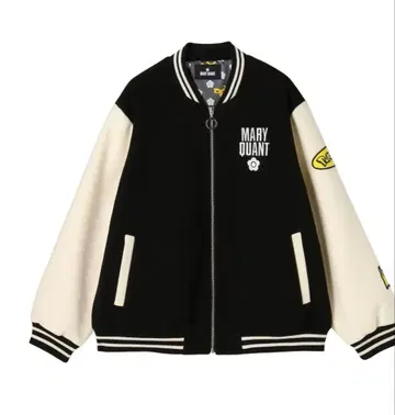 마리콴트 피카츄 로고 와펜 블루종