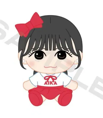 Aika 봉제 인형 & T셔츠 세트