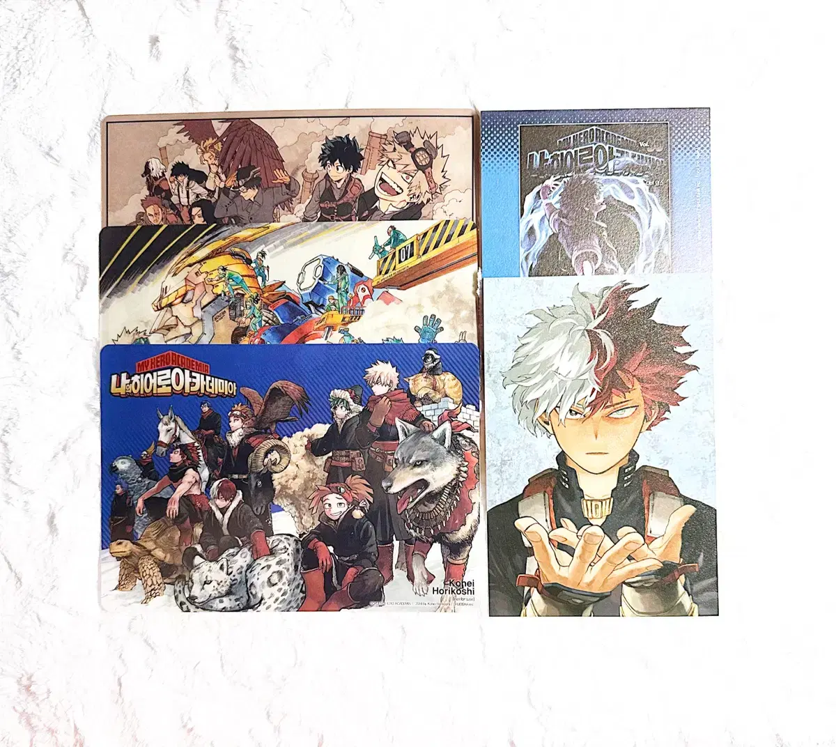 [Bulk] Nahia My Hero Academia Manga Pre-order Benefit Clear Sheet Todoroki Bakugo Paper Goods