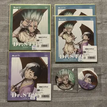 Dr. STONE 캔뱃지 색지 dmm 스크래치 센쿠 겐