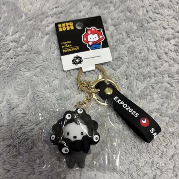 포차코 미야쿠미야쿠 블랙미야쿠 키링 산리오