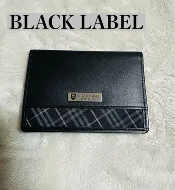 BLACK LABEL 명함지갑 블랙
