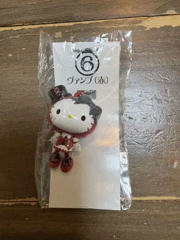 산리오 로리 헬로키티 키링 뱀프 빨간색