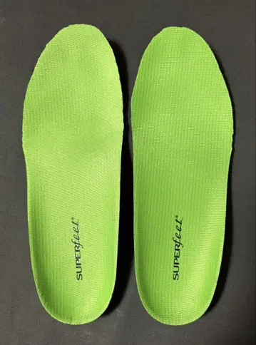 SUPERfeet 인솔 트림핏 와이드 그린 28cm 극미품