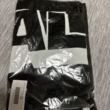 KALMA 와 히다세 로고 타월 (블랙)