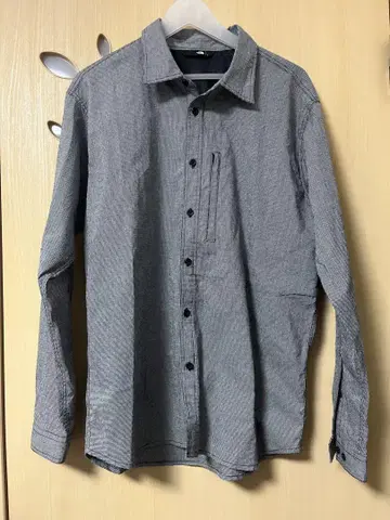 THE NORTH FACE nr12203 깅엄 체크 패턴 셔츠