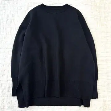 새상품급 Loungedress 라운지 드레스 맨투맨 니트 블랙