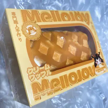 mellojoy 스퀴즈 크림 와플 사각