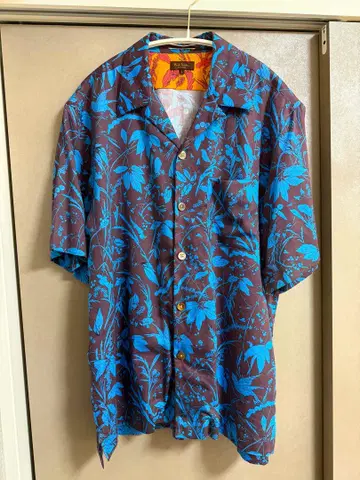 Paul Smith Collection 반팔 셔츠 L 블루/블랙