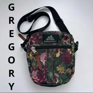 GREGORY 퀵포켓 꽃무늬 그레고리 숄더 백