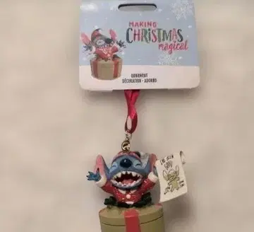 스티치 크리스마스 오너먼트