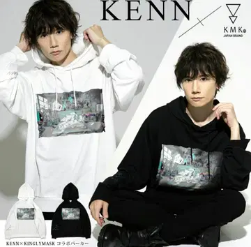 KENN KINGLYMASK 콜라보 후드티 성우 킹리마스크
