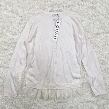 533 [미사용 새상품] 루니 가디건 레이스 올 시즌 겉옷 F