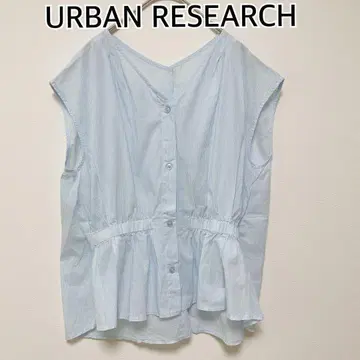 URBAN RESEARCH 어반 리서치 슬리브리스 블라우스