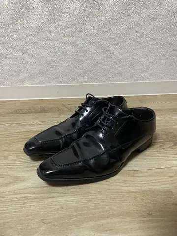 REGAL 내깃 스트레이트 모카 블랙 내부 빨간색 25cm 일본제