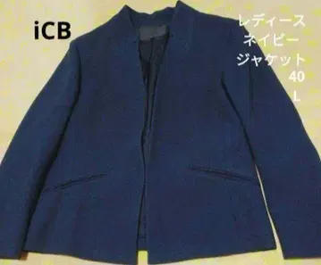 iCB 자켓 여성용 네이비 L 포멀 올 시즌