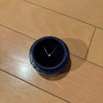 Vendome Aoyama 골드 다이아몬드 목걸이