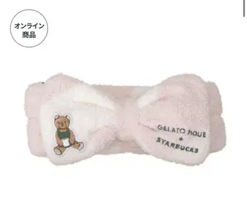 GELATO PIQUE STARBUCKS 콜라보 헤어밴드 소프트 핑크