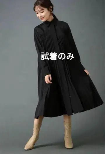 새상품급 L'Or matelasse docking pleats 로르