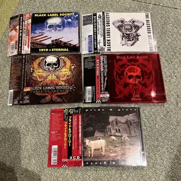 BLACK LABEL SOCIETY ,PRIDE&GLORY CD 세트