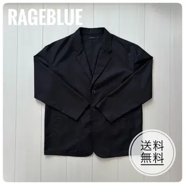 [ 미사용 ] RAGEBLUE 블랙 테일러드 자켓