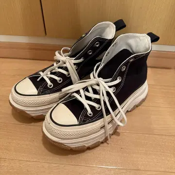 컨버스 하이컷 통굽 스니커즈 24.5cm
