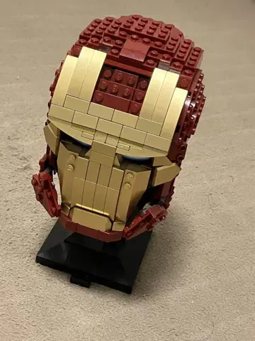 LEGO 아이언맨 헬멧 marvel ironman 76165