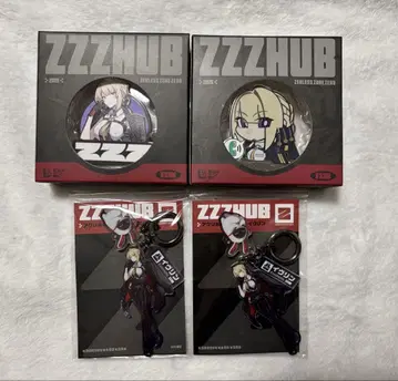 젠제로 팝업 이블린 키링 메탈 배지 마그넷