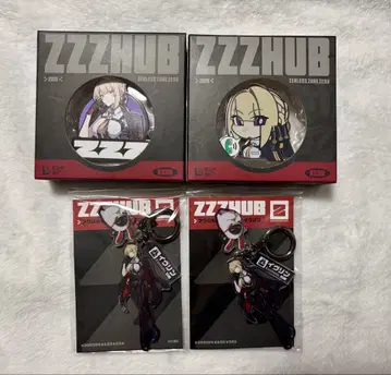 젠제로 팝업 이블린 키링 메탈 배지 마그넷