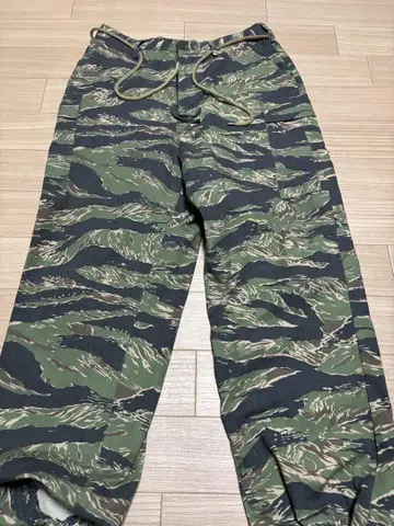 DEAR LAUREL 카모플라쥬 카고 팬츠 카모 무늬