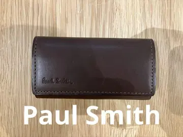 Paul Smith 브라운 가죽 키케이스
