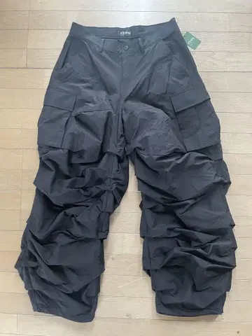 27circus 블랙 카고 팬츠 히라모토 렌 amnjx