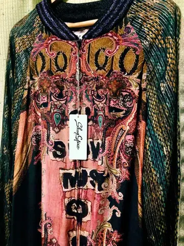 share spirit 페이즐리 서커스 스카잔