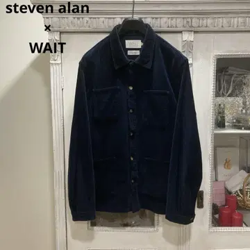 steven alan x WAIT 코듀로이 자켓 M 네이비