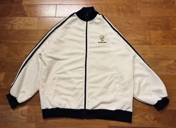 새상품급 톰과 제리 저리 로고 자수 사이드 라인 트랙 자켓 4L