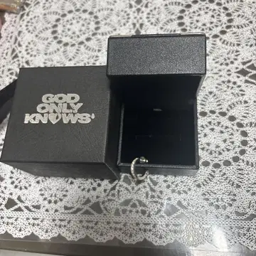 GODONLYKNOWS 후프 귀걸이 (한쪽 귀용) 실버