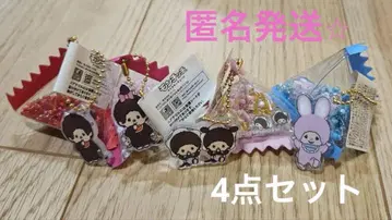 몽치치 테트라 키체인 4점 컴플리트 세트