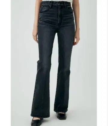 [ 미사용 새상품 ] MOUSSY MVS FLARE 24인치 BLACK