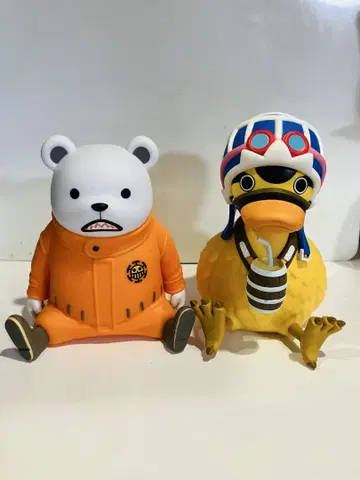 [ 새상품급 ] 원피스 카루 베포 피규어 세트 소프트 비닐