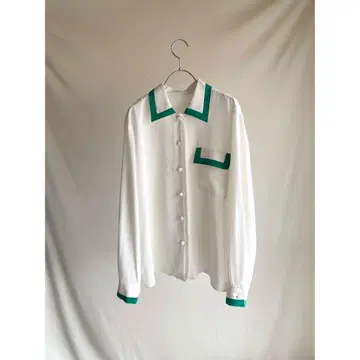 Used 케리 그린의 팻 라인 레트로 셔츠 블라우스