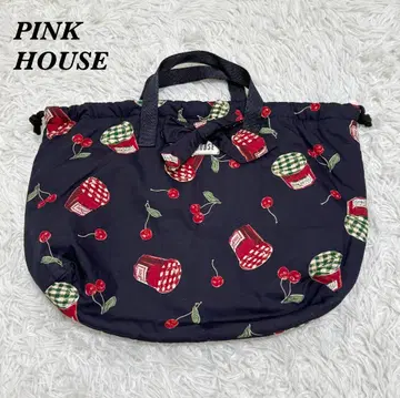 [ 새상품급 ] PINK HOUSE 복조리 토트백 체리 잼 항아리