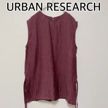 URBAN RESEARCH 어반 리서치 슬리브리스 블라우스