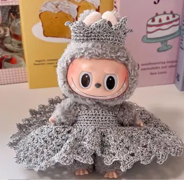 [새상품] LABUBU 인형 의상 기모노 드레스 핸드메이드 일점 한정 퀸