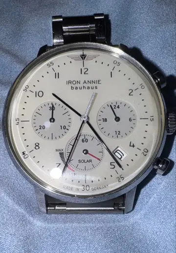 IRON ANNIE Bauhaus 솔라 손목시계 [새상품급]