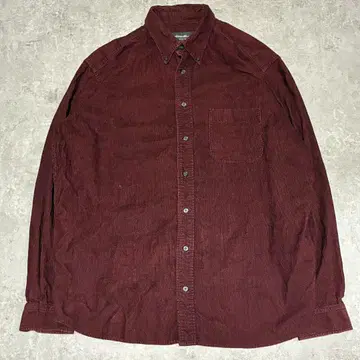 Eddie Bauer 긴팔 셔츠 두꺼운 원단 L 코튼 더블 플랩 y2k