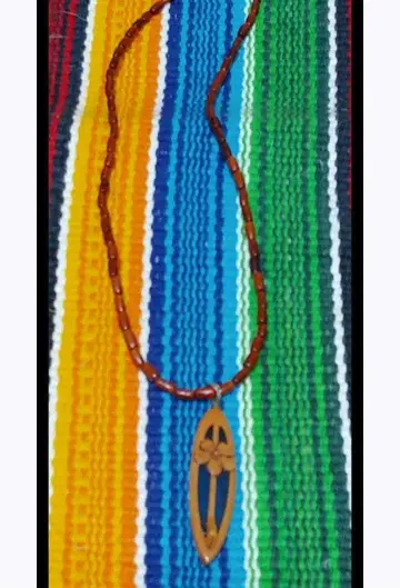 [ Hawaii jewelry ] 하와이 코아 우드 목걸이