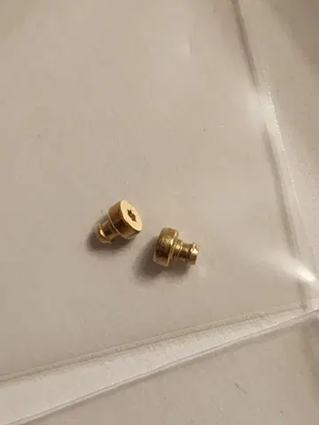 골드 티타늄 프로그맨 장식 나사