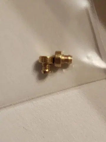 골드 티타늄 프로그맨 장식 나사