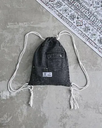 지저인 데님 냅색